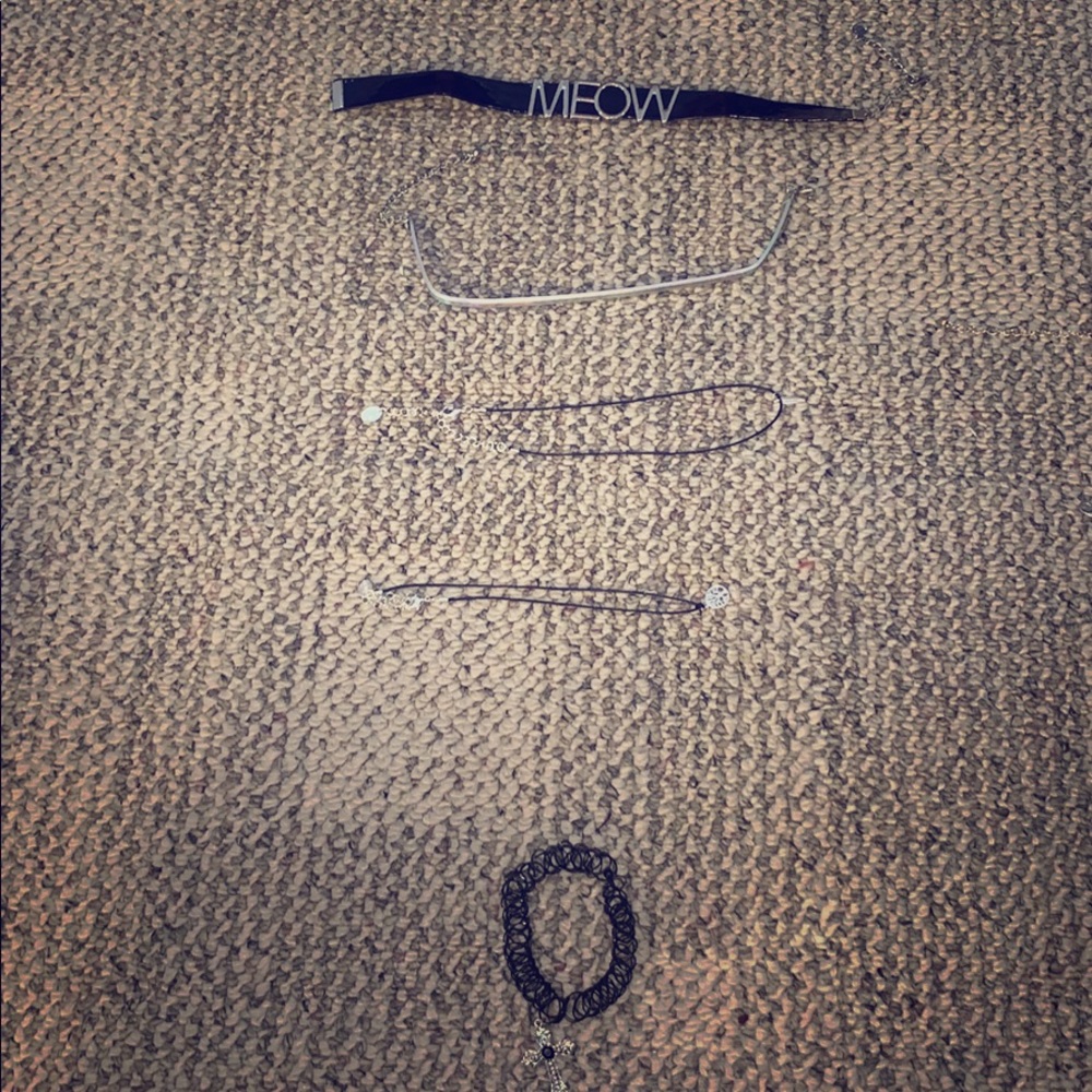 Chokers pack of 5